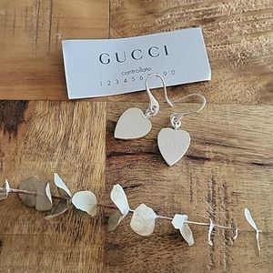 GUCCI sterling silver earrings